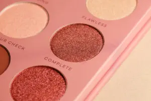 A close up of the eyeshadow palette